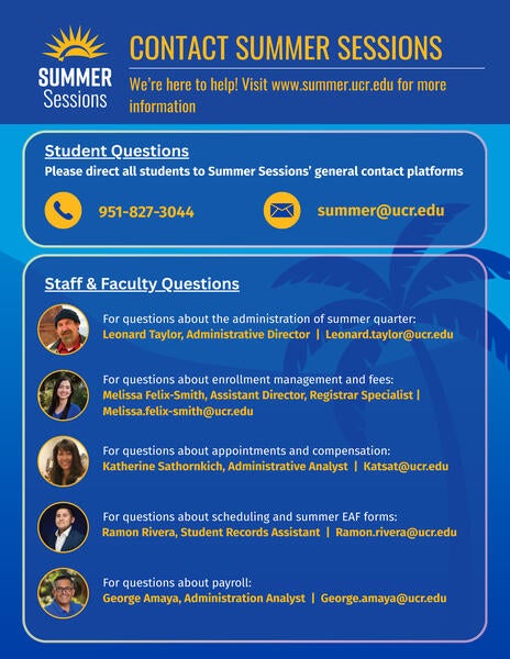 Image containing contact information